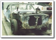 The Mustang as it looked in 2003